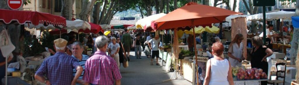 marché cours gambetta village cotignac